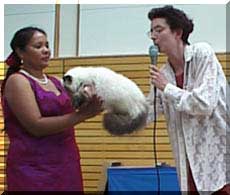Narumon hands the judge DeLook.